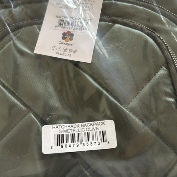 Lug Hatchback 3, Metallic Olive, NWT - Picture 3 of 11